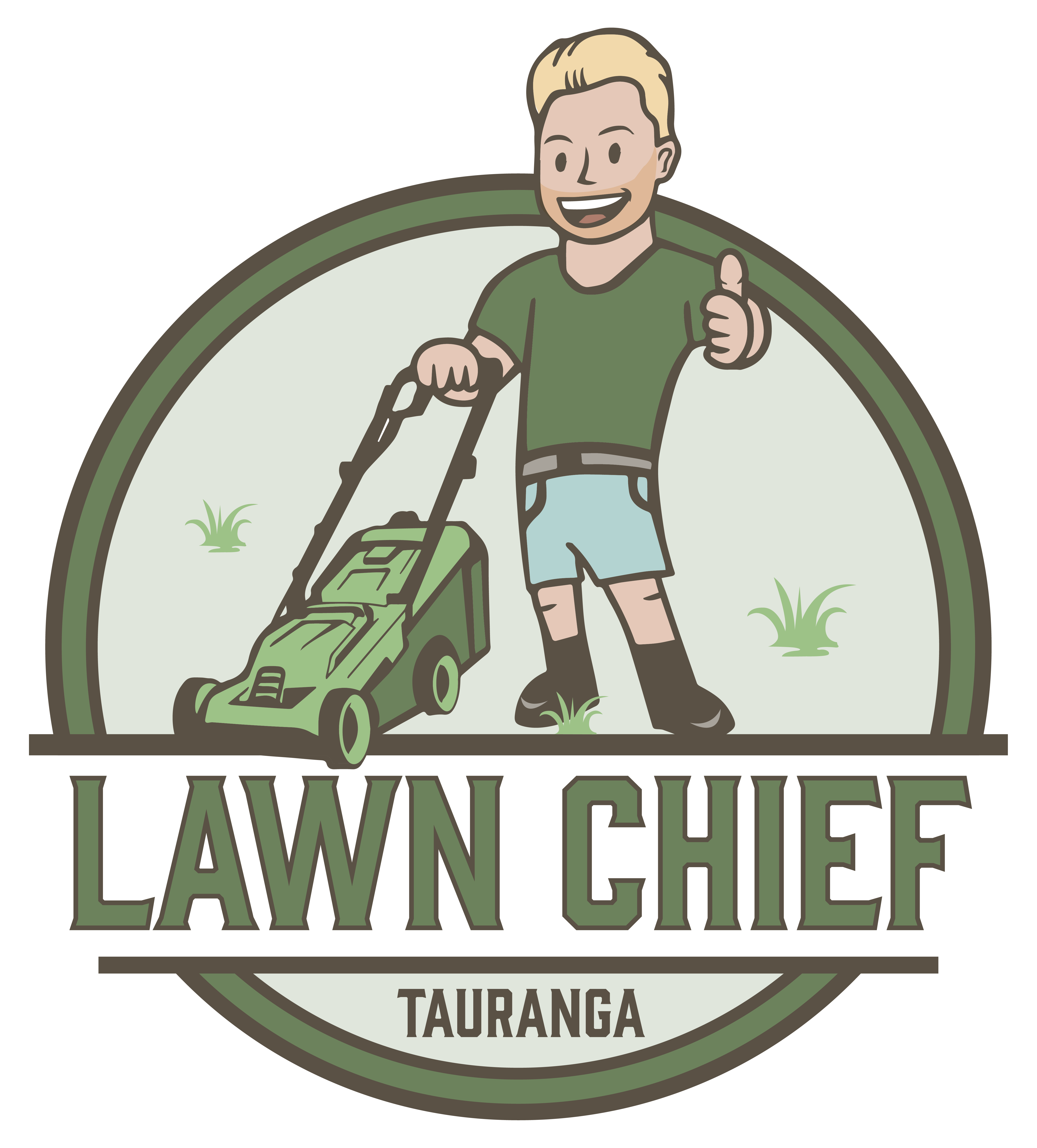 Lawn Mowing Chief Tauranga LOGO